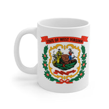Load image into Gallery viewer, West Virginia Coat of Arms Mug
