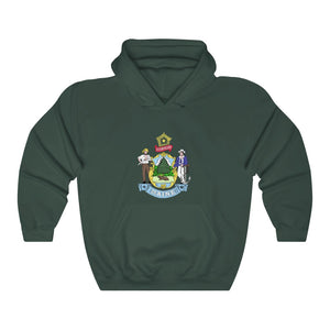 Maine Coat of Arms Hoodie