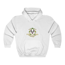 Load image into Gallery viewer, Connecticut Coat of Arms Hoodie
