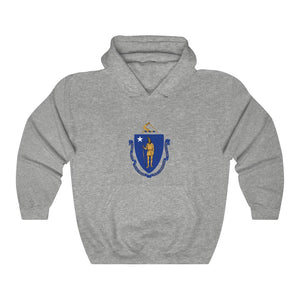 Massachusetts Coat of Arms Hoodie