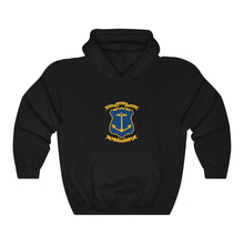 Load image into Gallery viewer, Rhode Island Coat of Arms Hoodie
