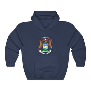 Michigan Coat of Arms Hoodie