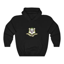 Load image into Gallery viewer, Connecticut Coat of Arms Hoodie
