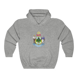 Maine Coat of Arms Hoodie