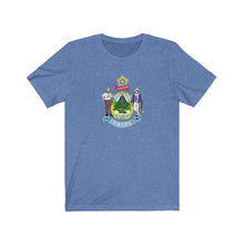 Load image into Gallery viewer, Maine Coat of Arms T-shirt
