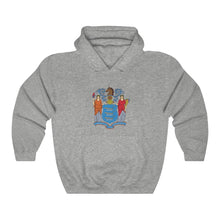 Load image into Gallery viewer, New Jersey Coat of Arms Hoodie
