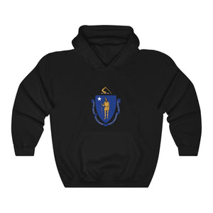 Massachusetts Coat of Arms Hoodie