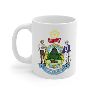 Maine Coat of Arms Mug