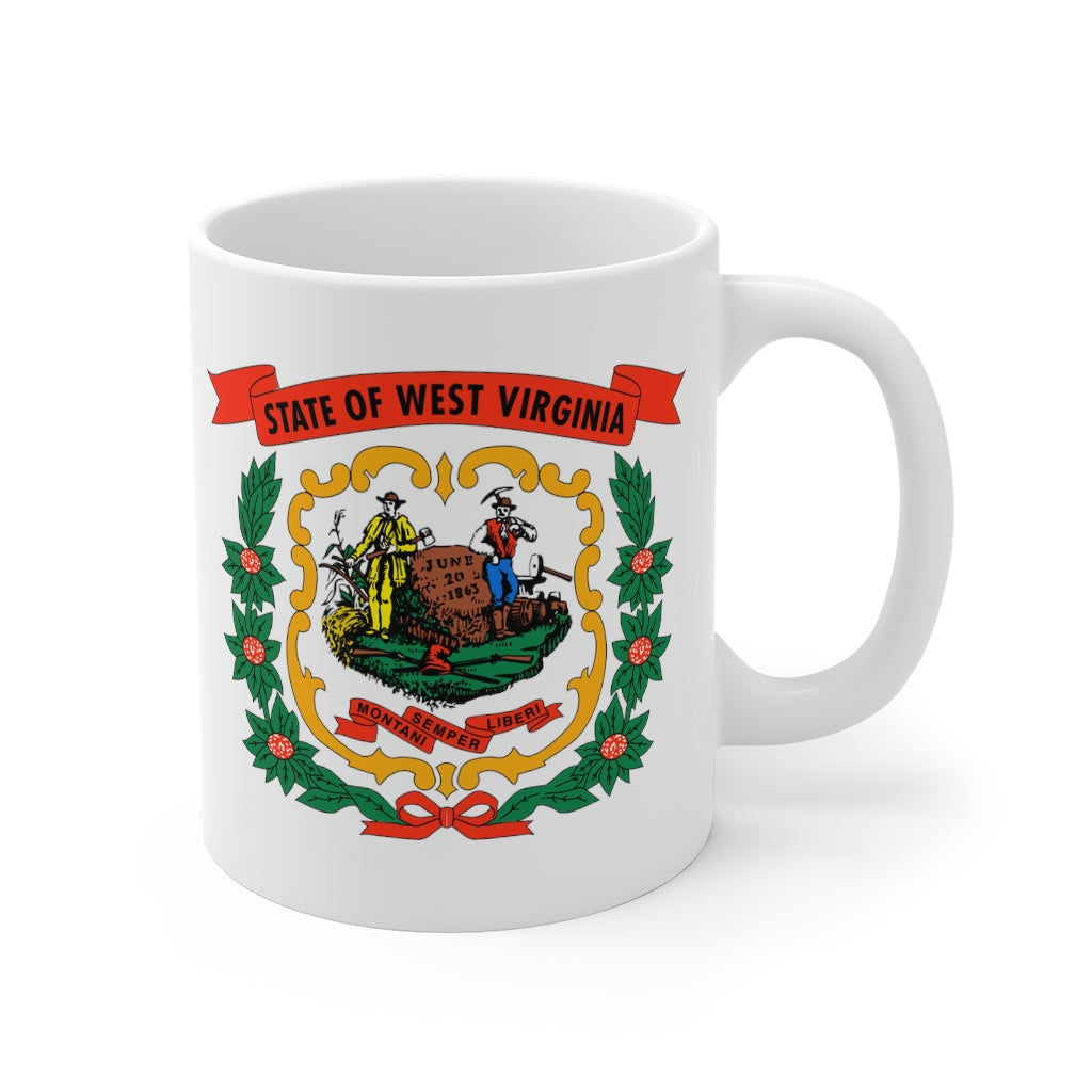 West Virginia Coat of Arms Mug