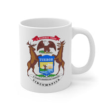 Load image into Gallery viewer, Michigan Coat of Arms Mug
