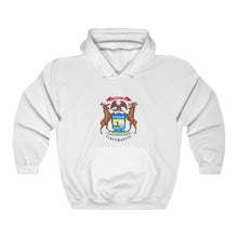 Load image into Gallery viewer, Michigan Coat of Arms Hoodie
