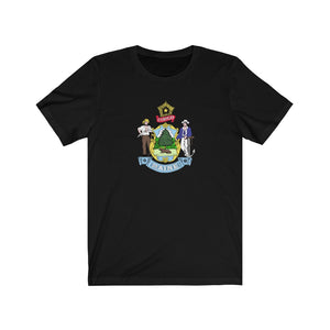 Maine Coat of Arms T-shirt