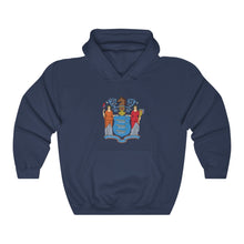 Load image into Gallery viewer, New Jersey Coat of Arms Hoodie
